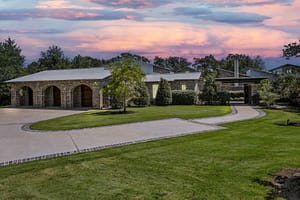 Real estate photography virtual twilight