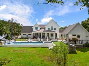 Luxury real estate drone photography