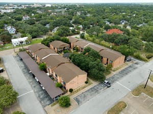 Commercial real estate drone photography